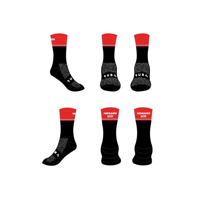 Socks- 3/4 Crew Custom Run